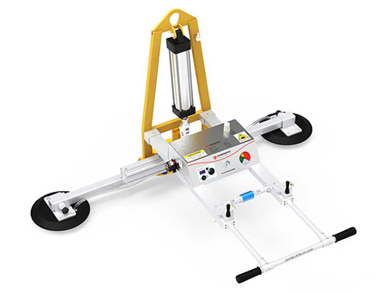 Thiết bị nâng kính chân không 2 mâm