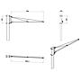 Wall Mounted Jib Crane 5M 250
