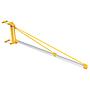 Wall Mounted Jib Crane 4M 250
